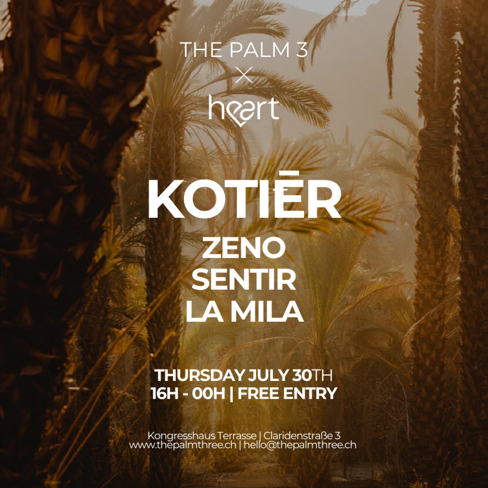 30 • JUL • 2026 - The Palm 3 Zurich